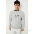 Herren gedruckte Pullover Sweatshirts Top